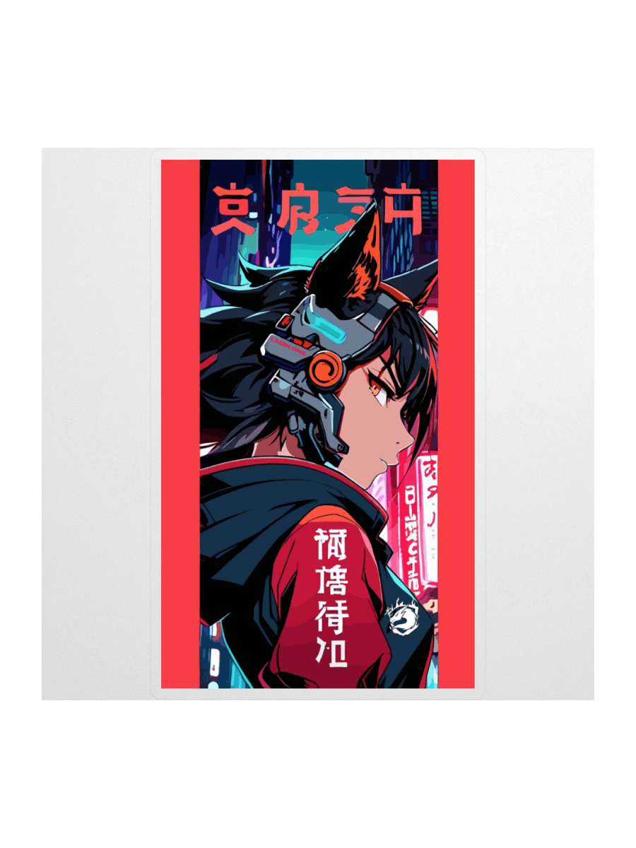 Neon City Cyberpunk Stickers product image (2)
