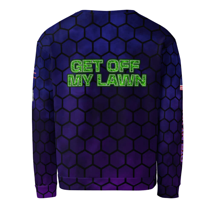 ASHBOT HEX All-Over Print Unisex Sweatshirt product image (2)