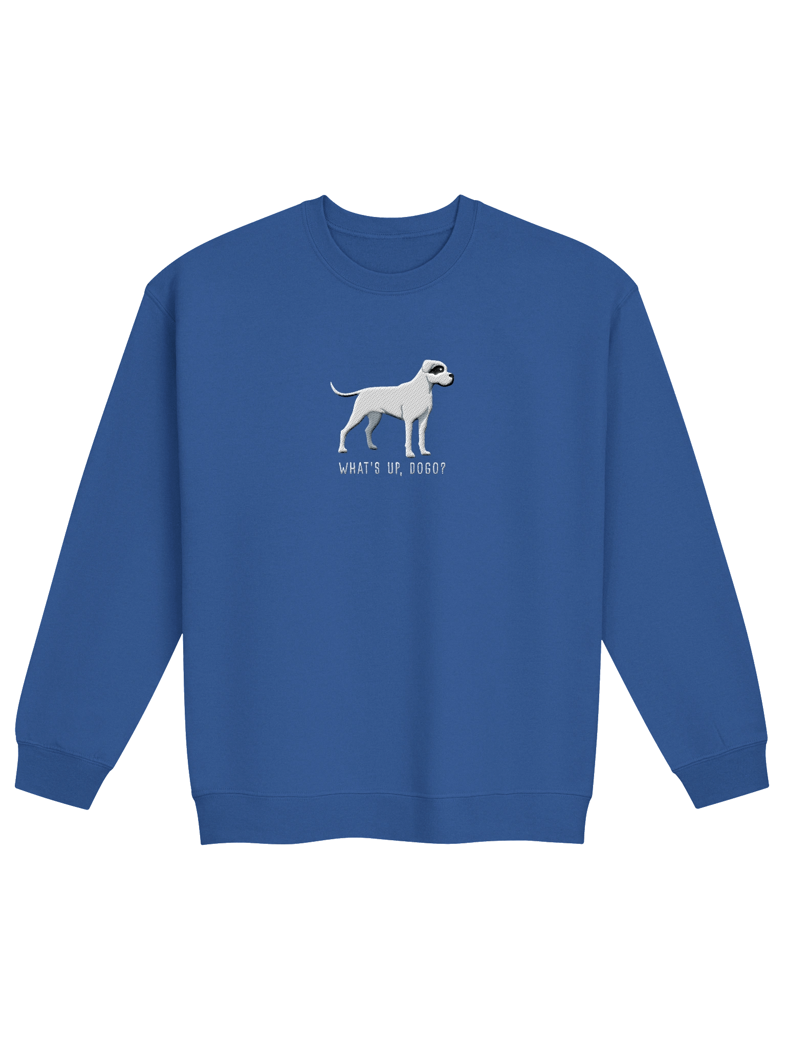 What's Up, Dogo? Sweatshirt (Embroidered) of a Dogo Argentino(2) product image (13)