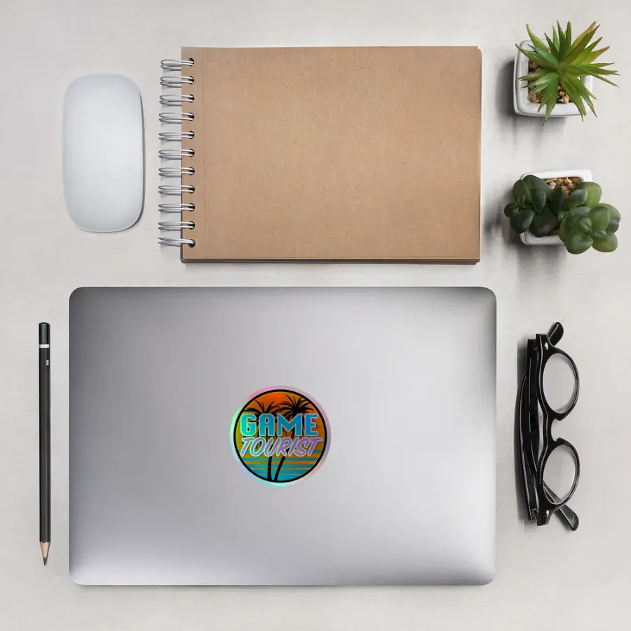 Game Tourist Holographic Sticker product image (11)