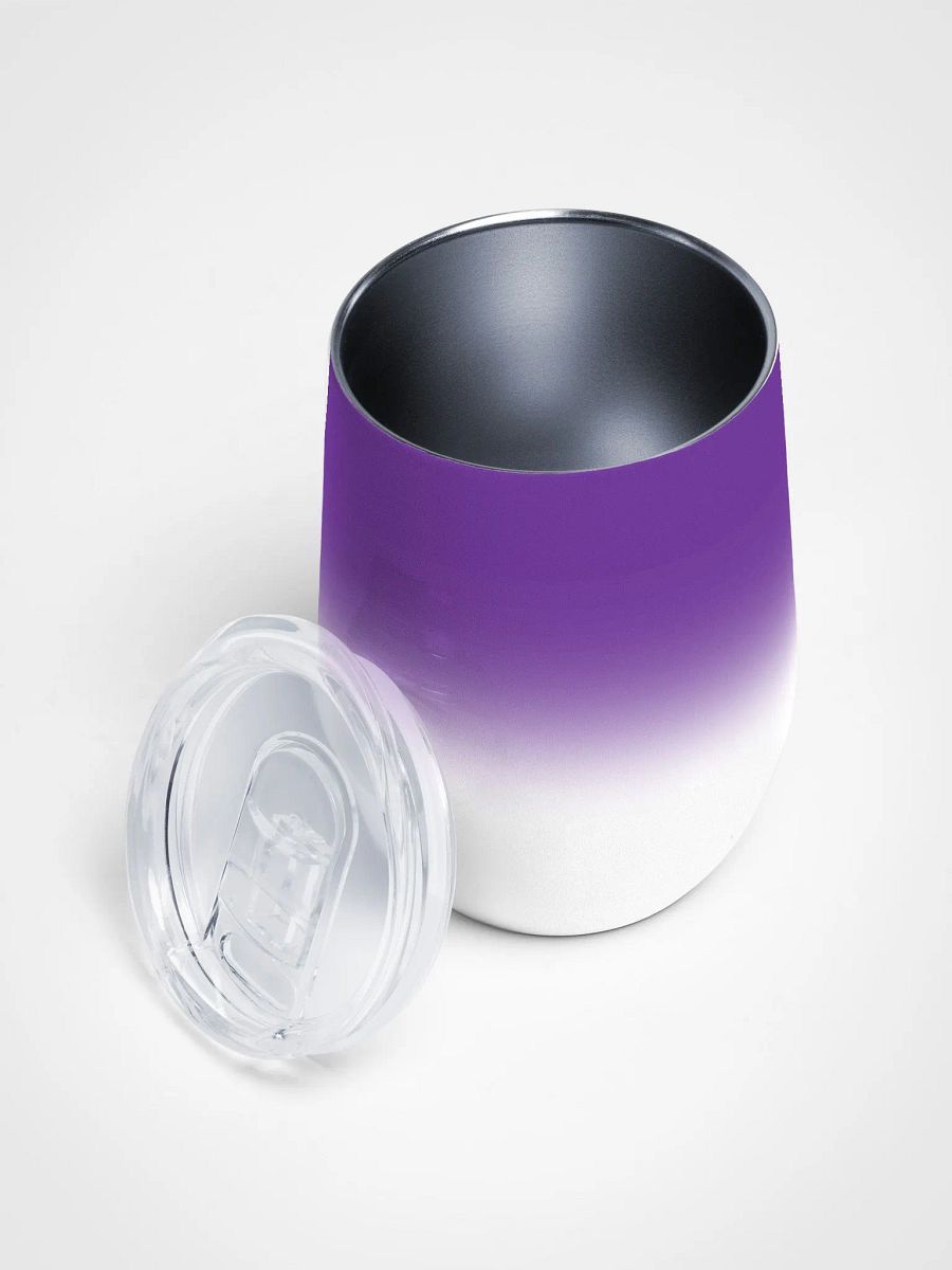 Wine tumbler - Dark purple gradient product image (3)