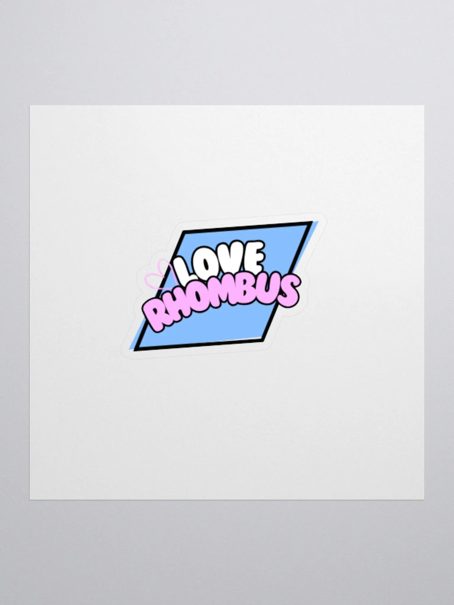 Love Rhombus | Sticker product image (1)