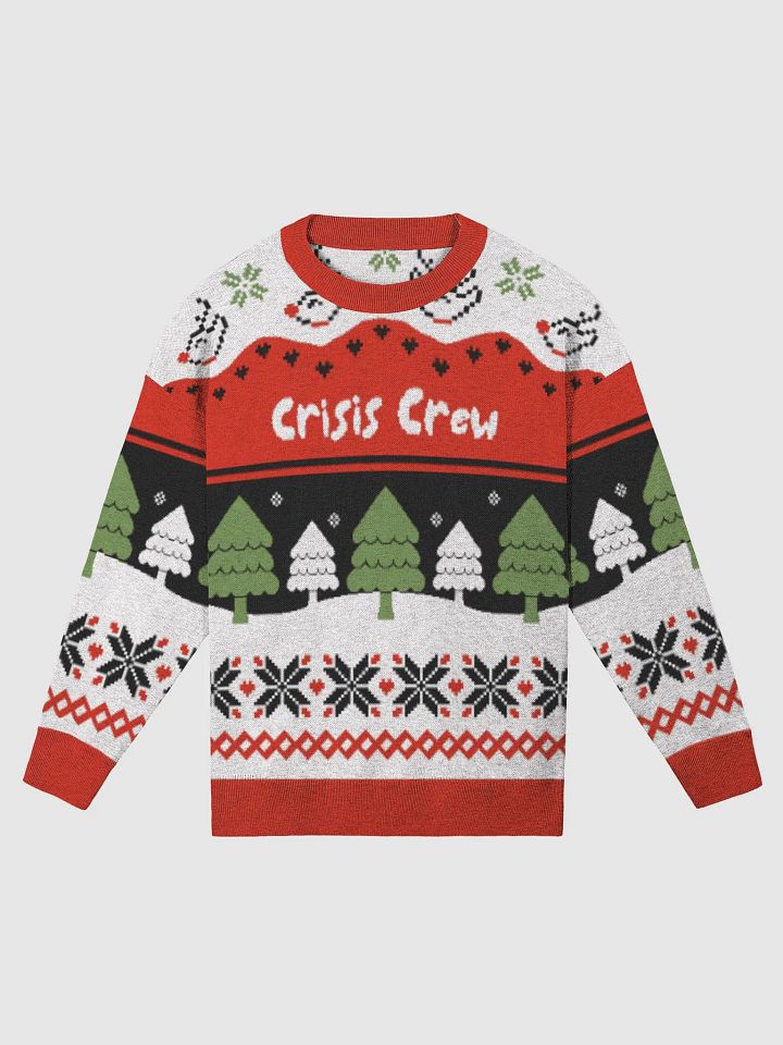 Crisis Crew Knitted Crewneck Sweater product image (4)