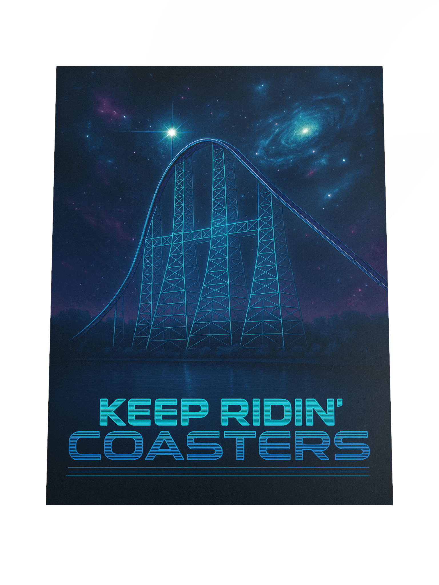 Futuristic Millie - Keep Ridin' Coasters 18x24 inch Poster product image (4)