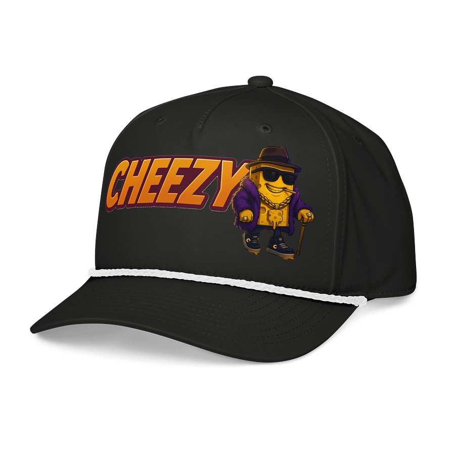 Cheezy Five-Panel Rope Cap product image (3)