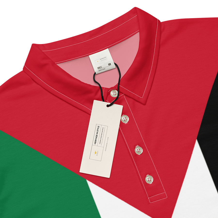 Palestine Flag Men's Polo product image (4)