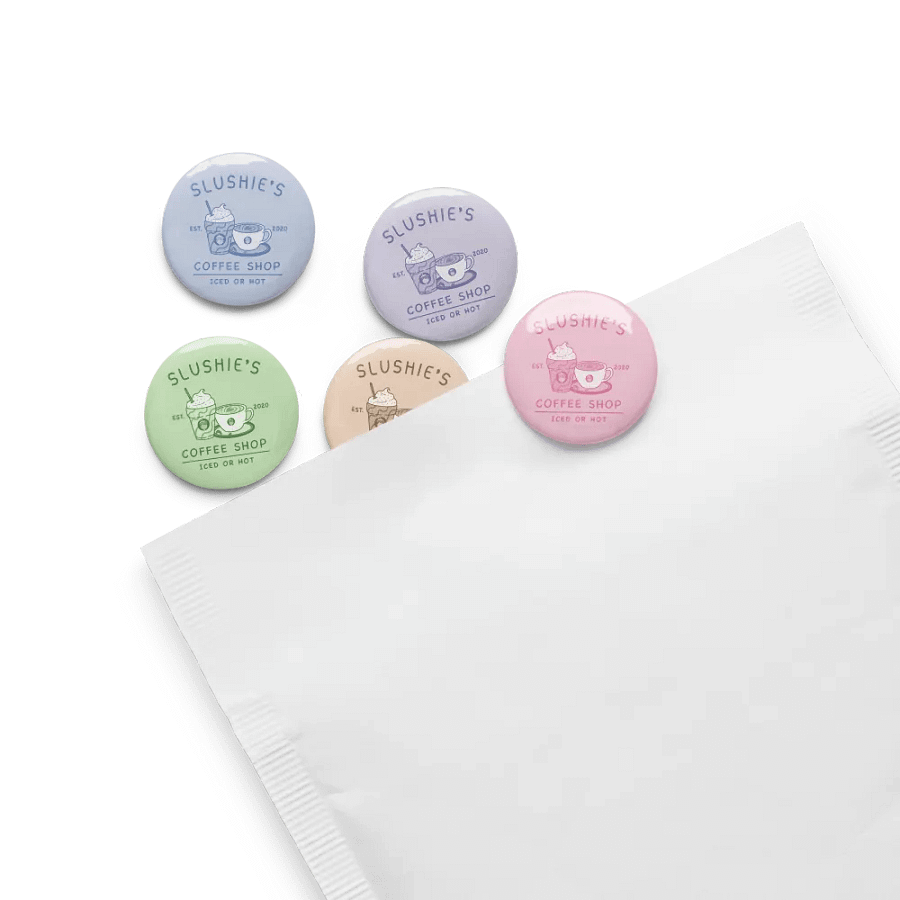 Slushie's Coffee Shop | Pins (Colored) product image (13)