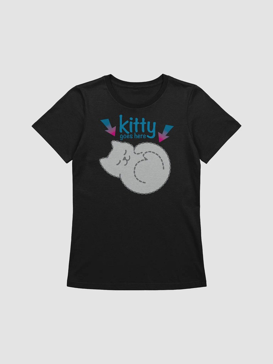 KITTY goes HERE! • women's super soft relaxed-fit t-shirt by Bella+Canvas product image (1)