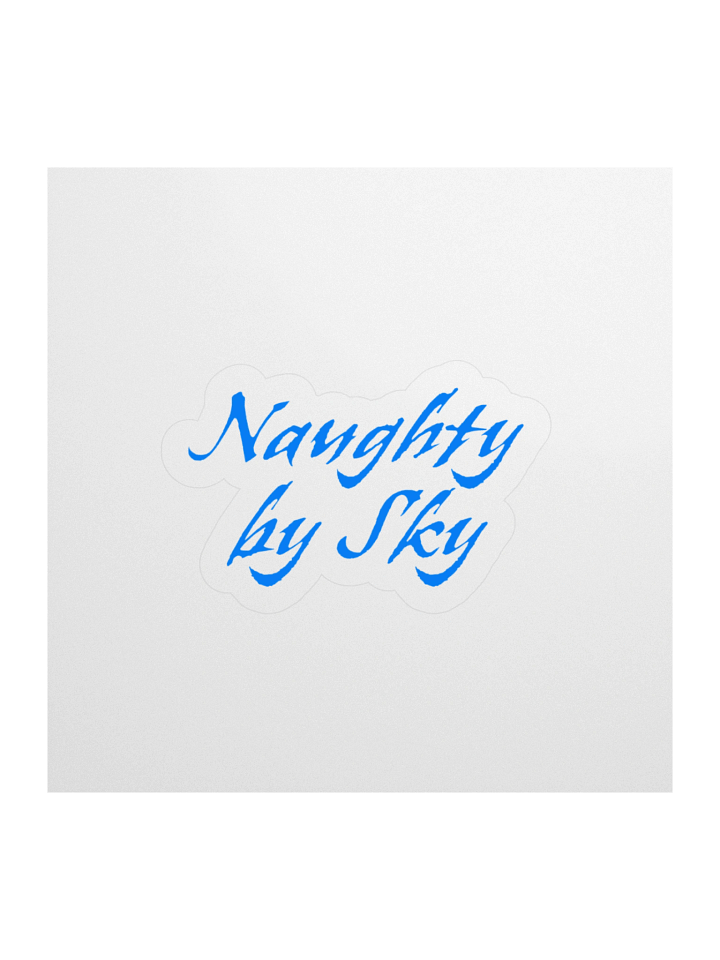 Naughty by Sky Sticker product image (1)