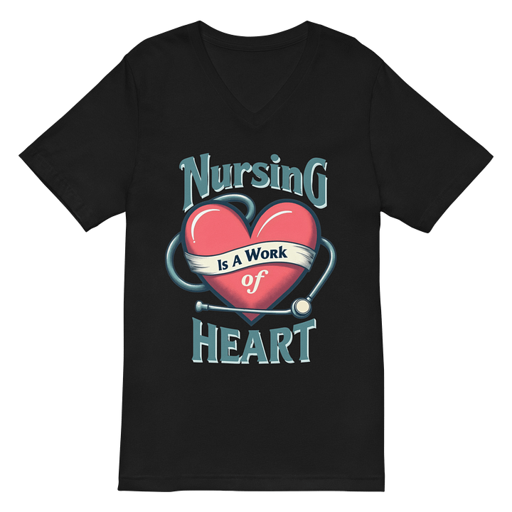 Heartfelt Nursing V-Neck Tee product image (3)