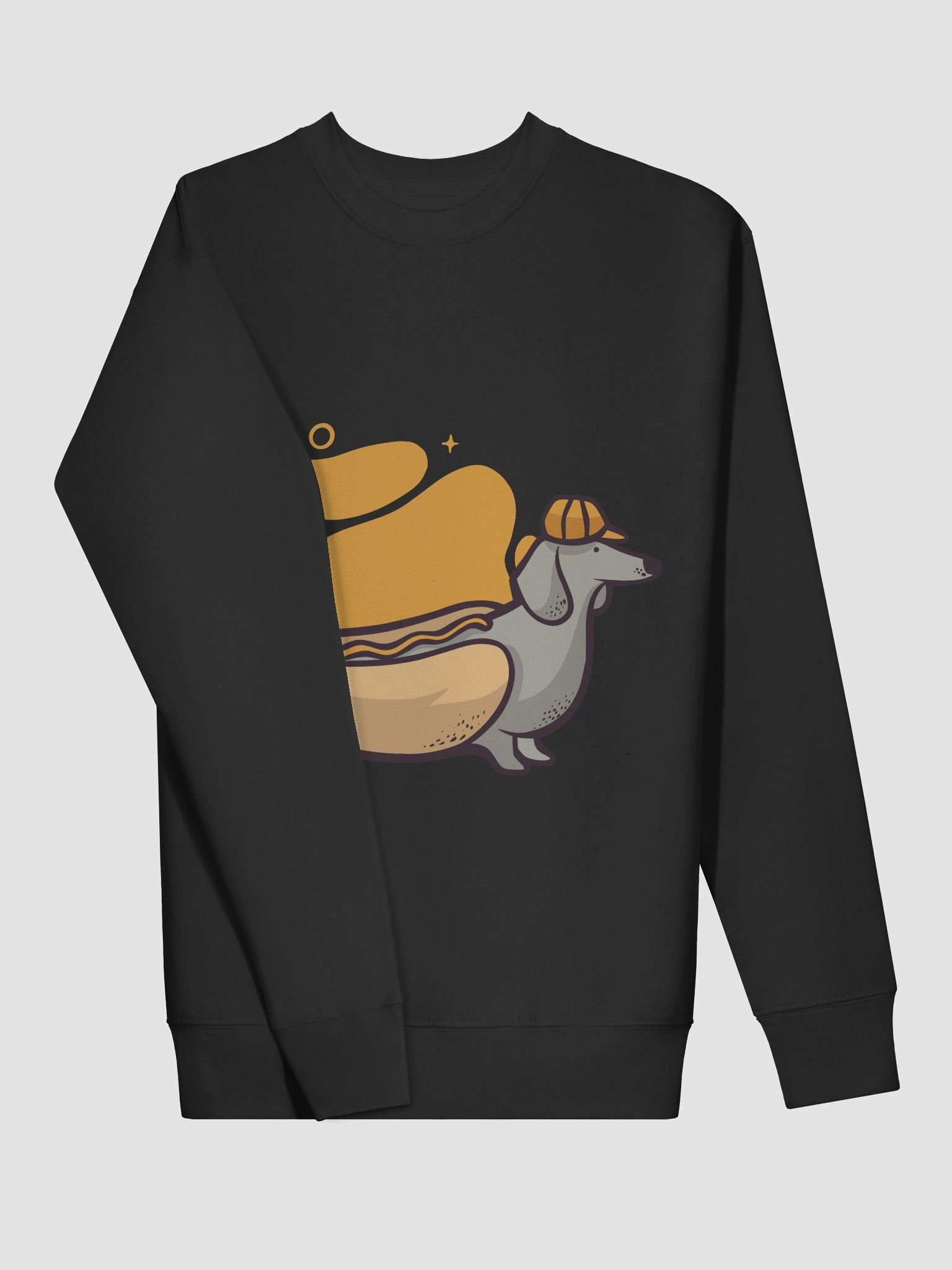 Dachshund Hot Dog Delight Sweatshirt product image (3)