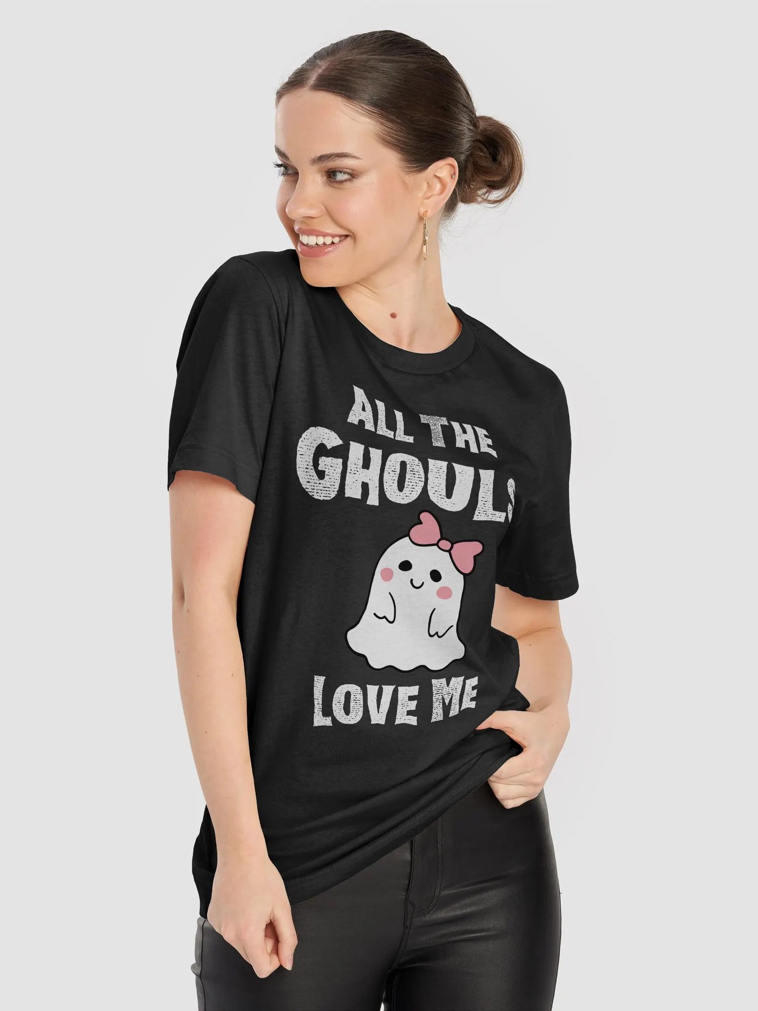 All The Ghouls Love Me Halloween T-Shirt product image (2)