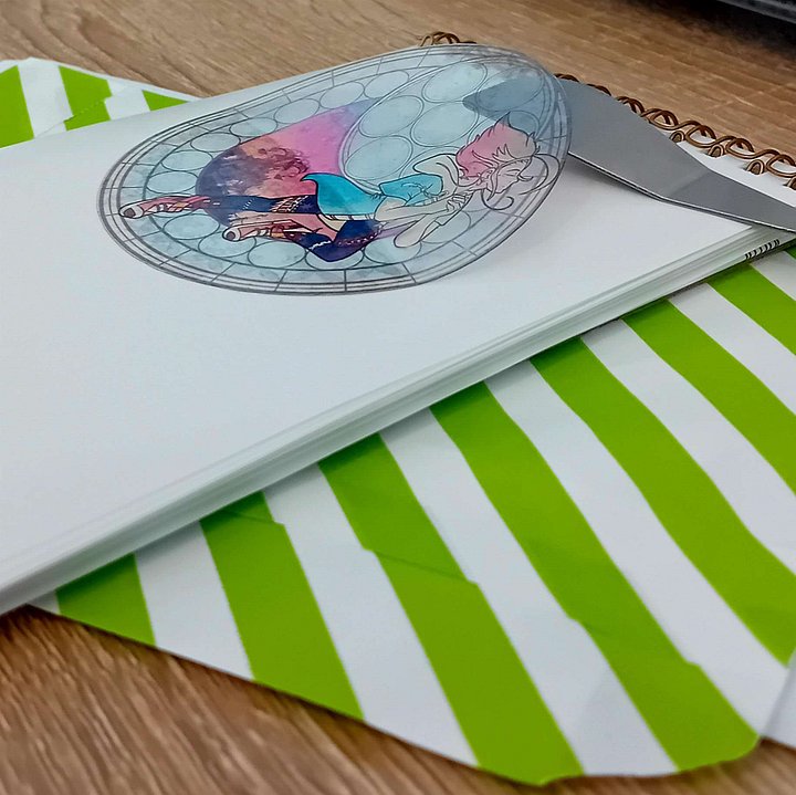A6 Moomin Re-Sticker collection notebook! product image (2)