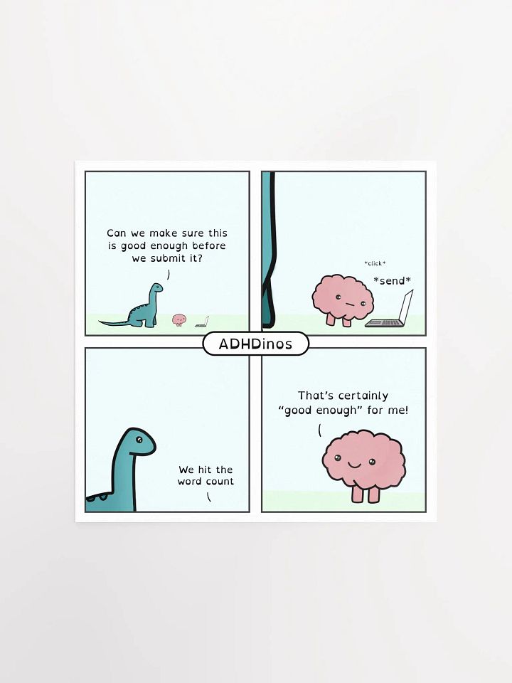 Comic #110 - Poster Print product image (1)