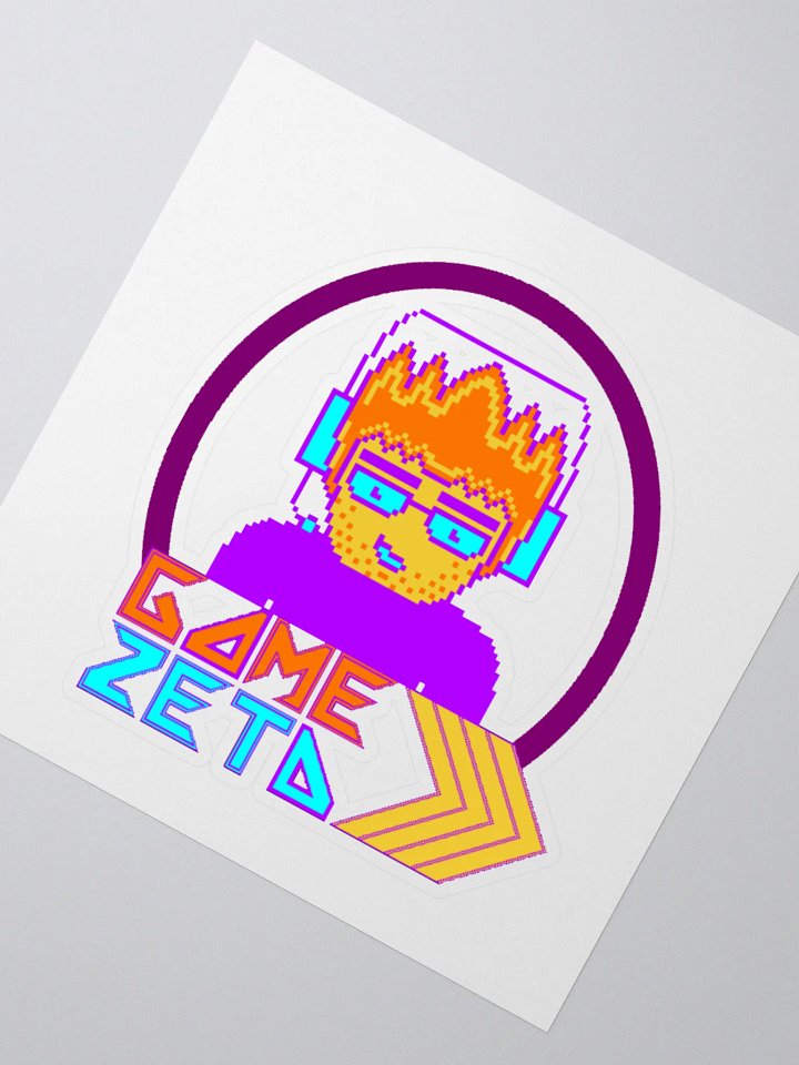 Game Zeta Logo Sticker product image (5)