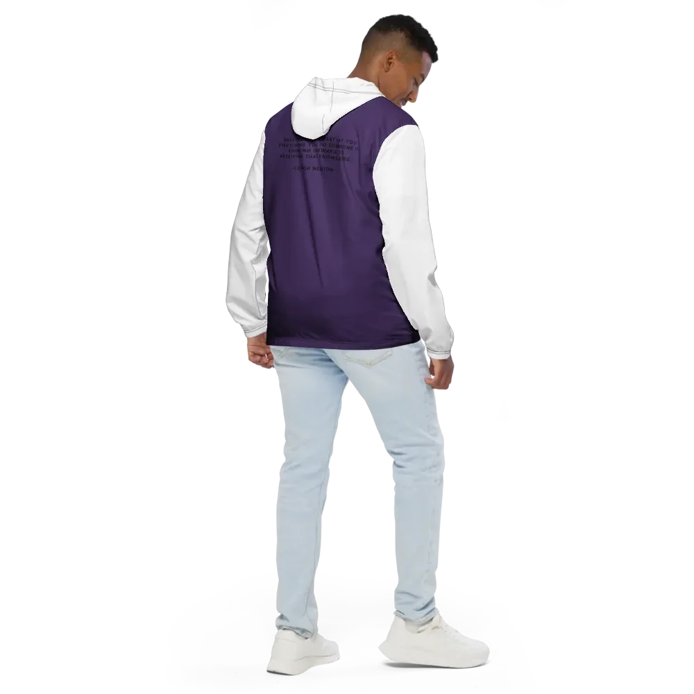 CG Purple Windbreaker White Sleeves product image (4)