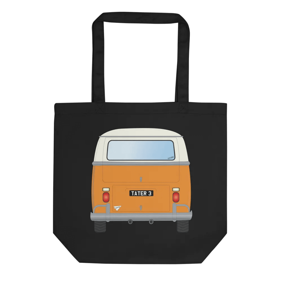 Orange bus Taterwave 3 year Tote bag product image (1)