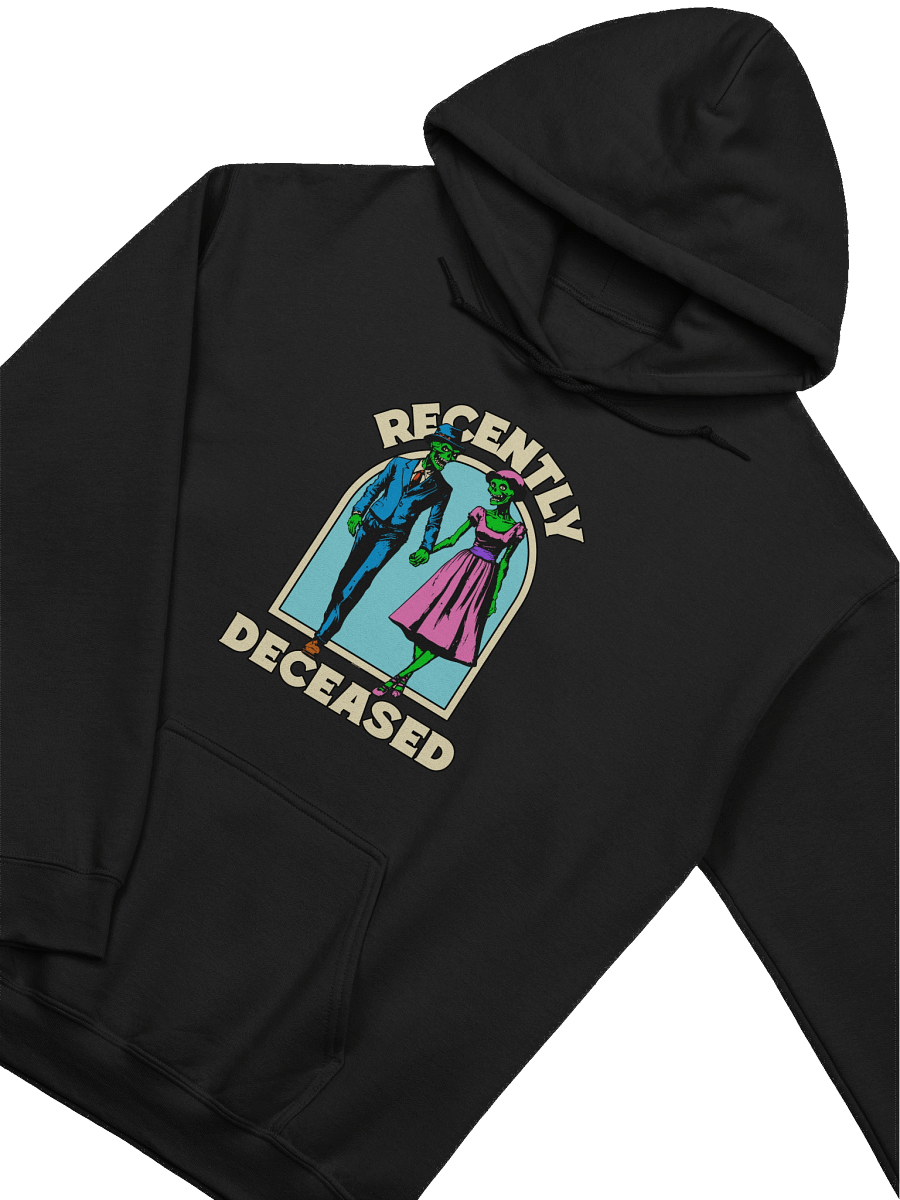 [UM Designs] Recently Deceased- Unisex Pullover Graphic Hoodie product image (3)