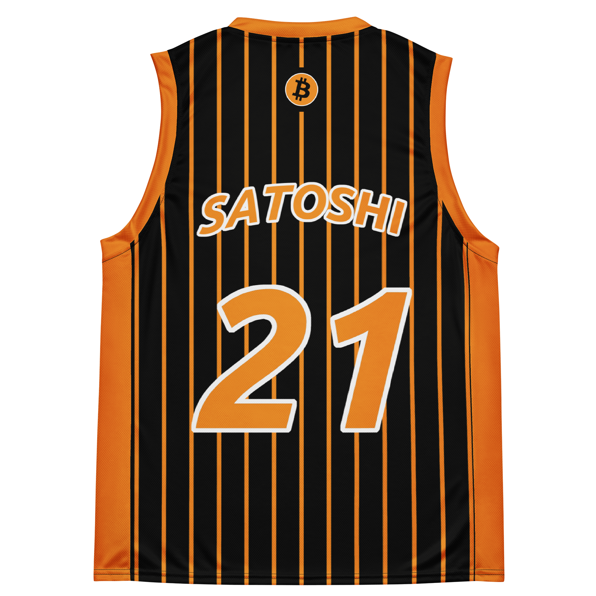 Satoshi Bitcoin Jersey (Black) product image (1)