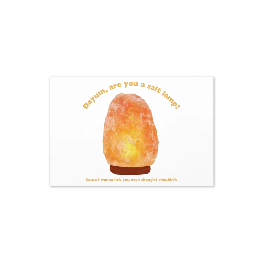 Post card - Are you a salt lamp? product image (4)