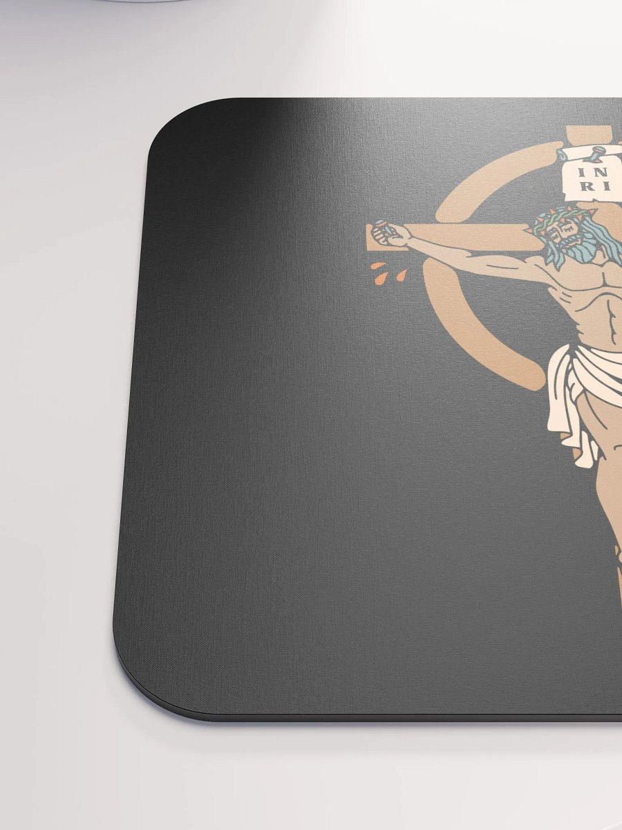 The Cross Is Beautiful Mouse Pad product image (3)