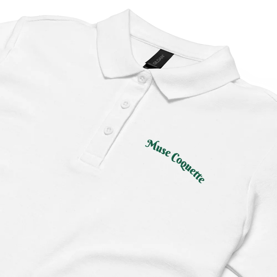 Women's Pique Polo Shirt (green) product image (5)