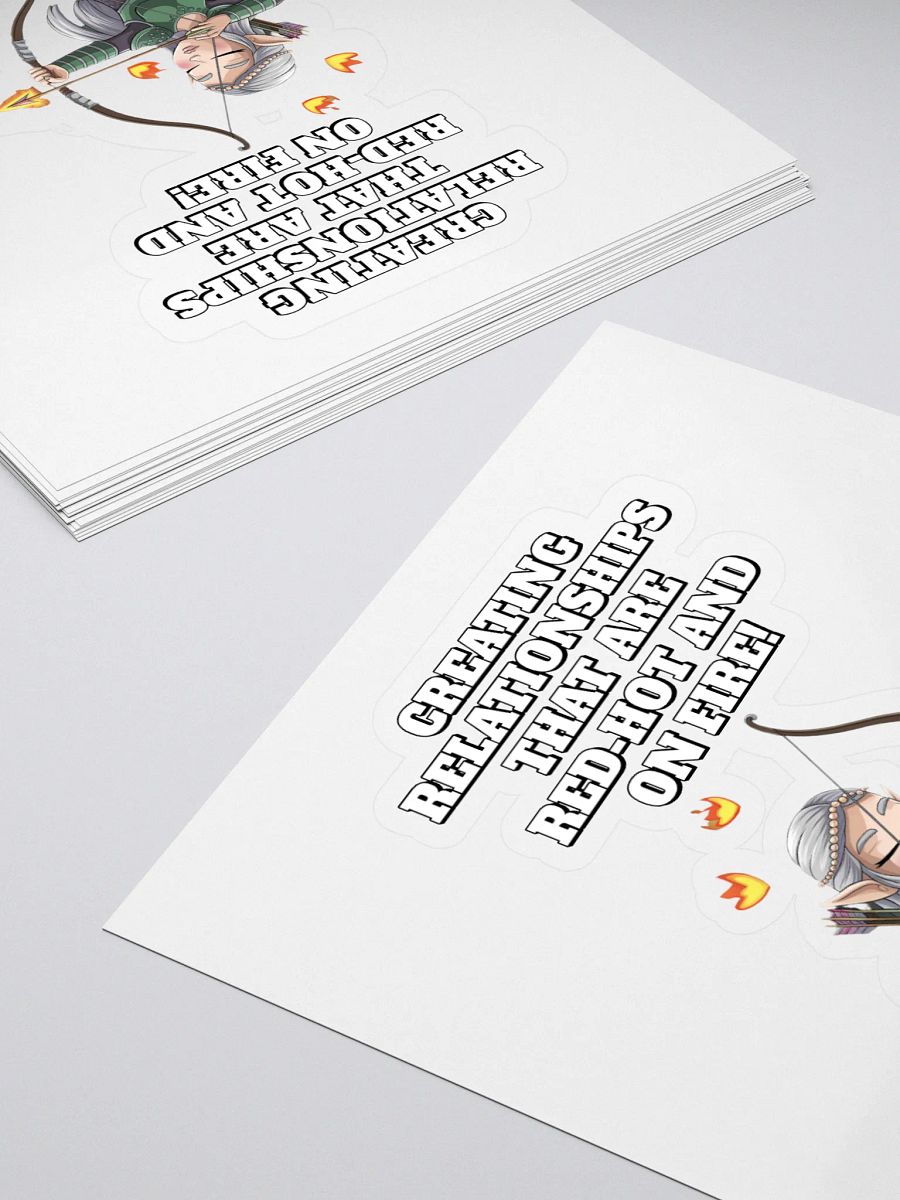 Creating Relationships That Are Red-Hot And On Fire! Valentine's Day Sticker product image (4)