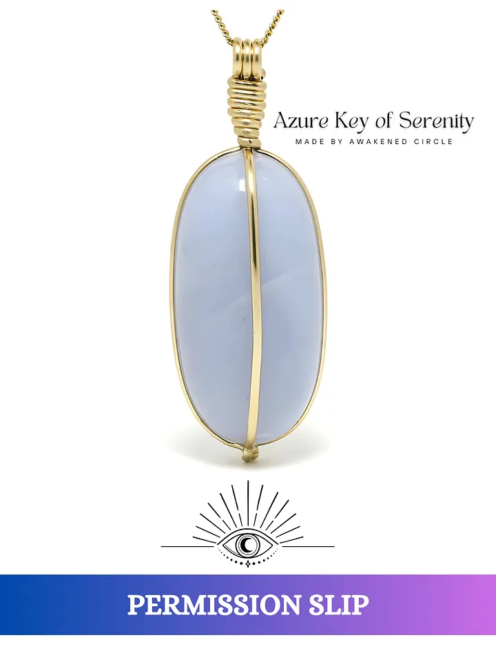 Azure Key of Serenity (Chalcedony Blue) product image (1)