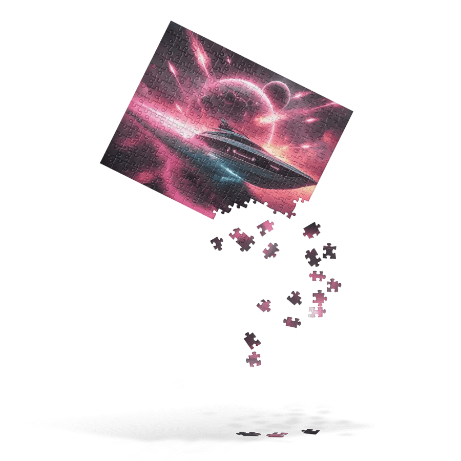 Jigsaw Puzzle Pink Cunset Cruise product image (3)