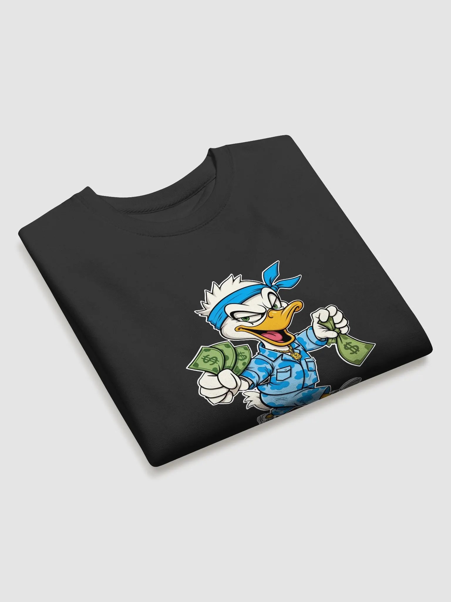 Durti3Goos3 - Durti3 Duck Gang – Blue Boss Unisex Sweatshirt product image (3)