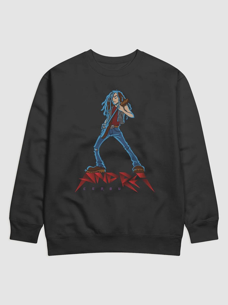 Blue-haired Guitarist Premium Sweatshirt product image (1)