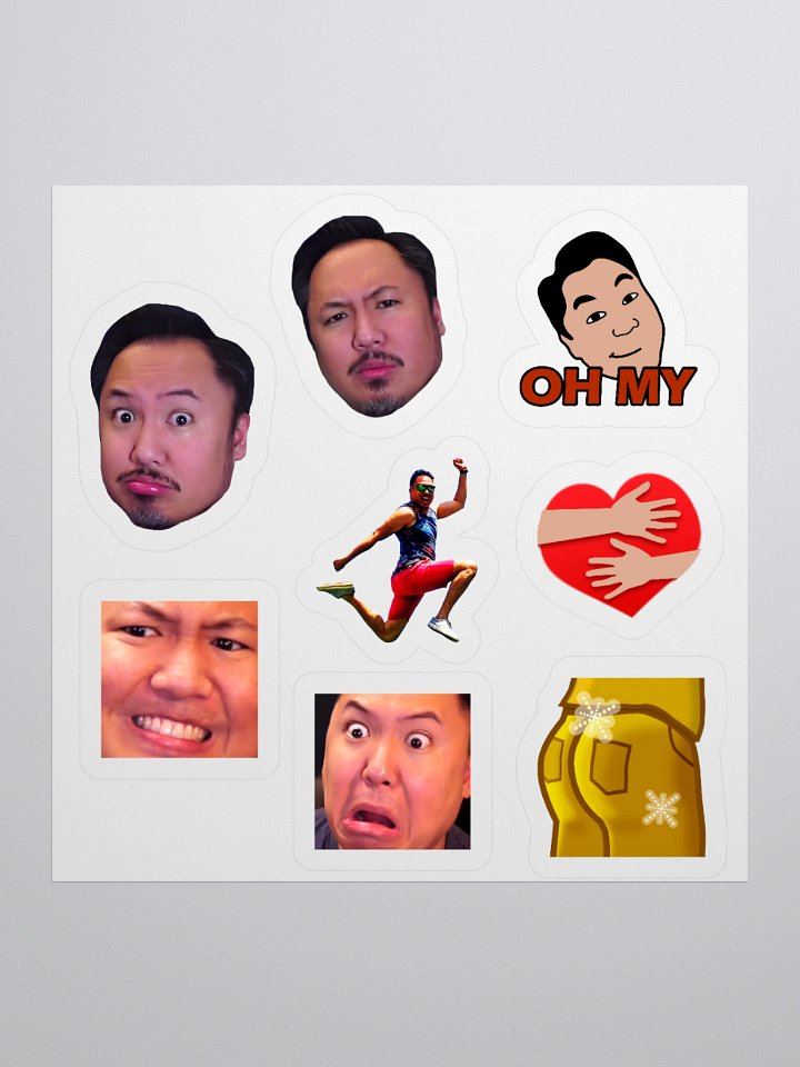 Dorky 8-Sticker Sheet product image (1)