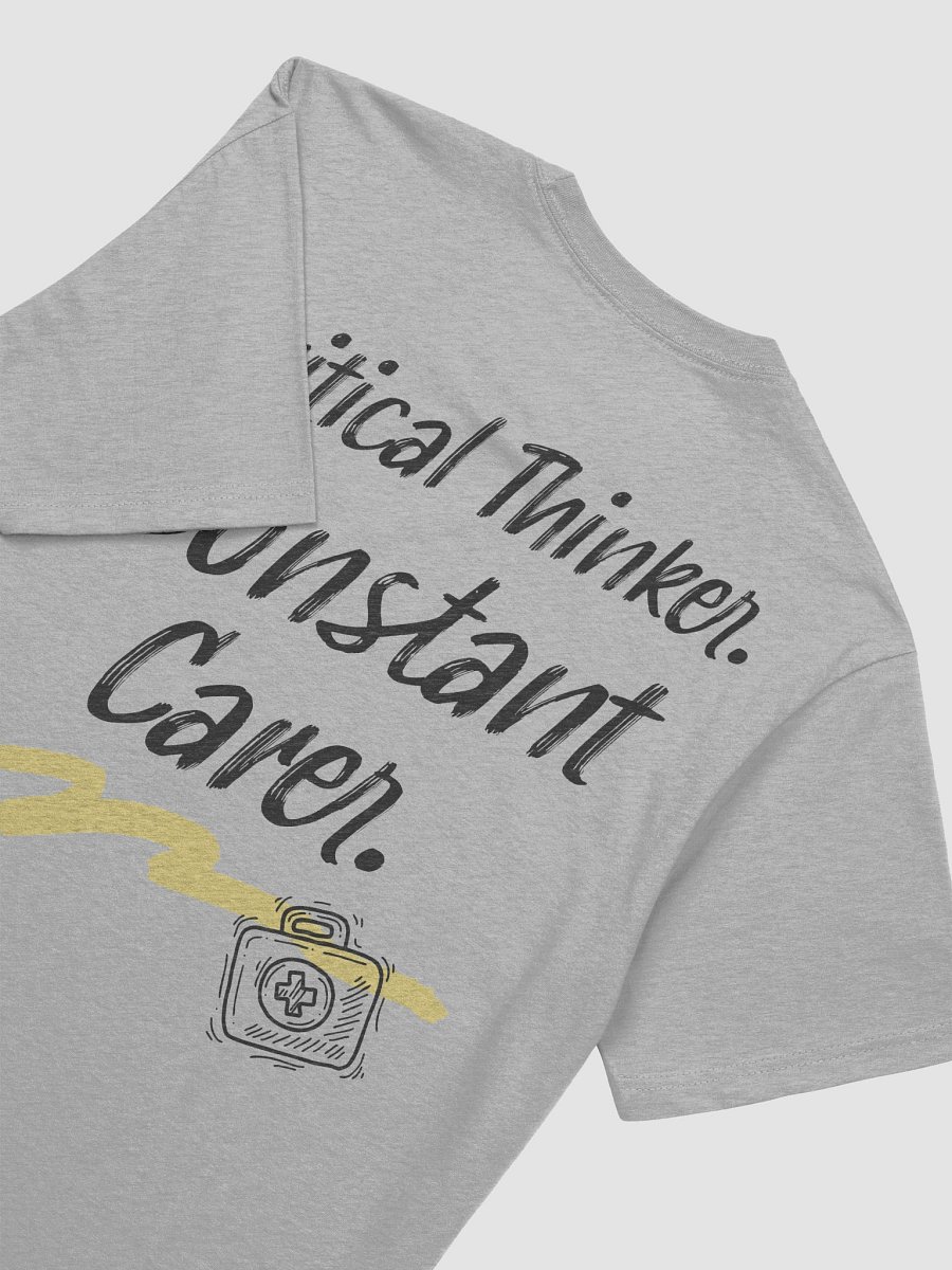 Critical Thinker. Constant Carer. T-Shirt product image (28)