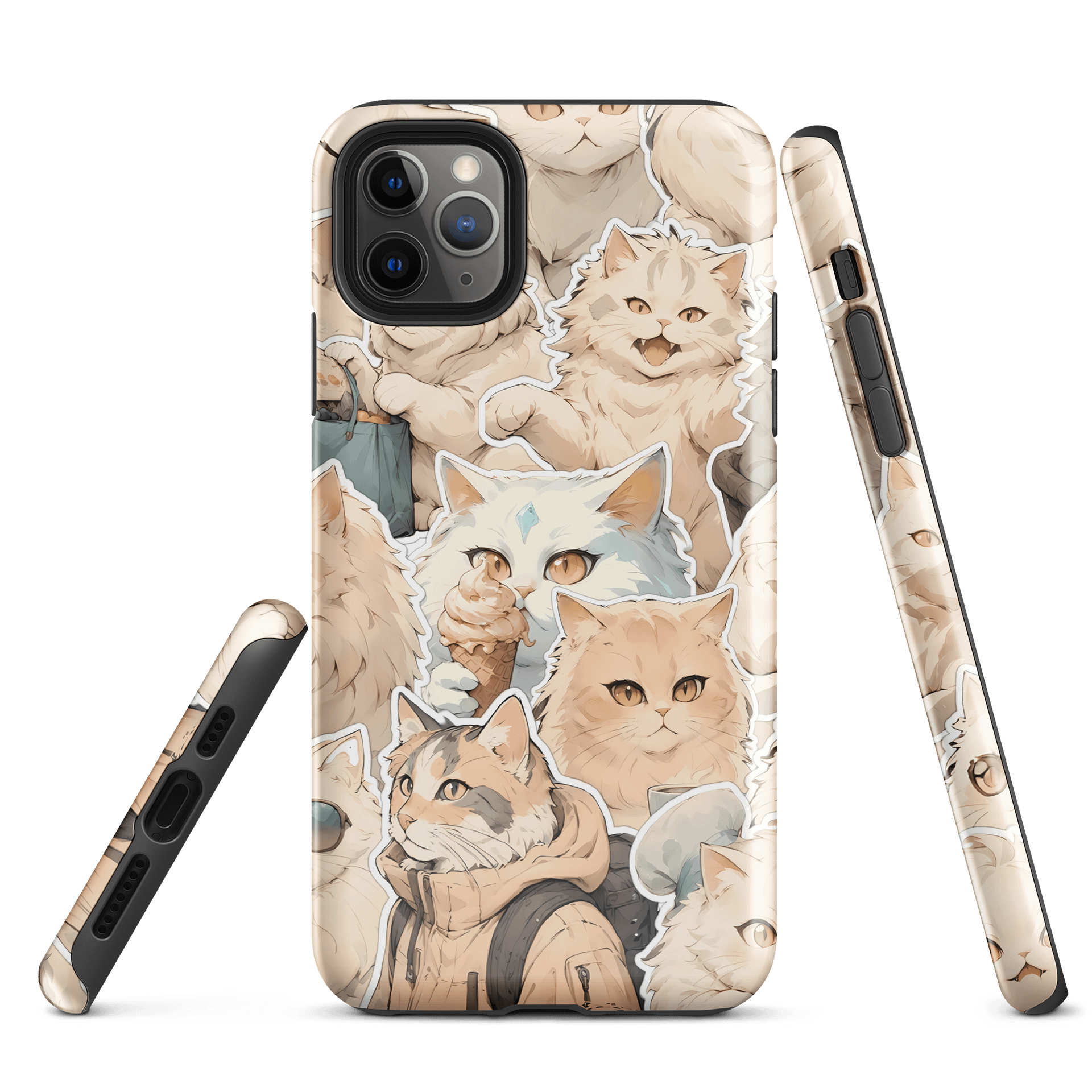 Tough Case for iPhone® - Fluffverse product image (1)