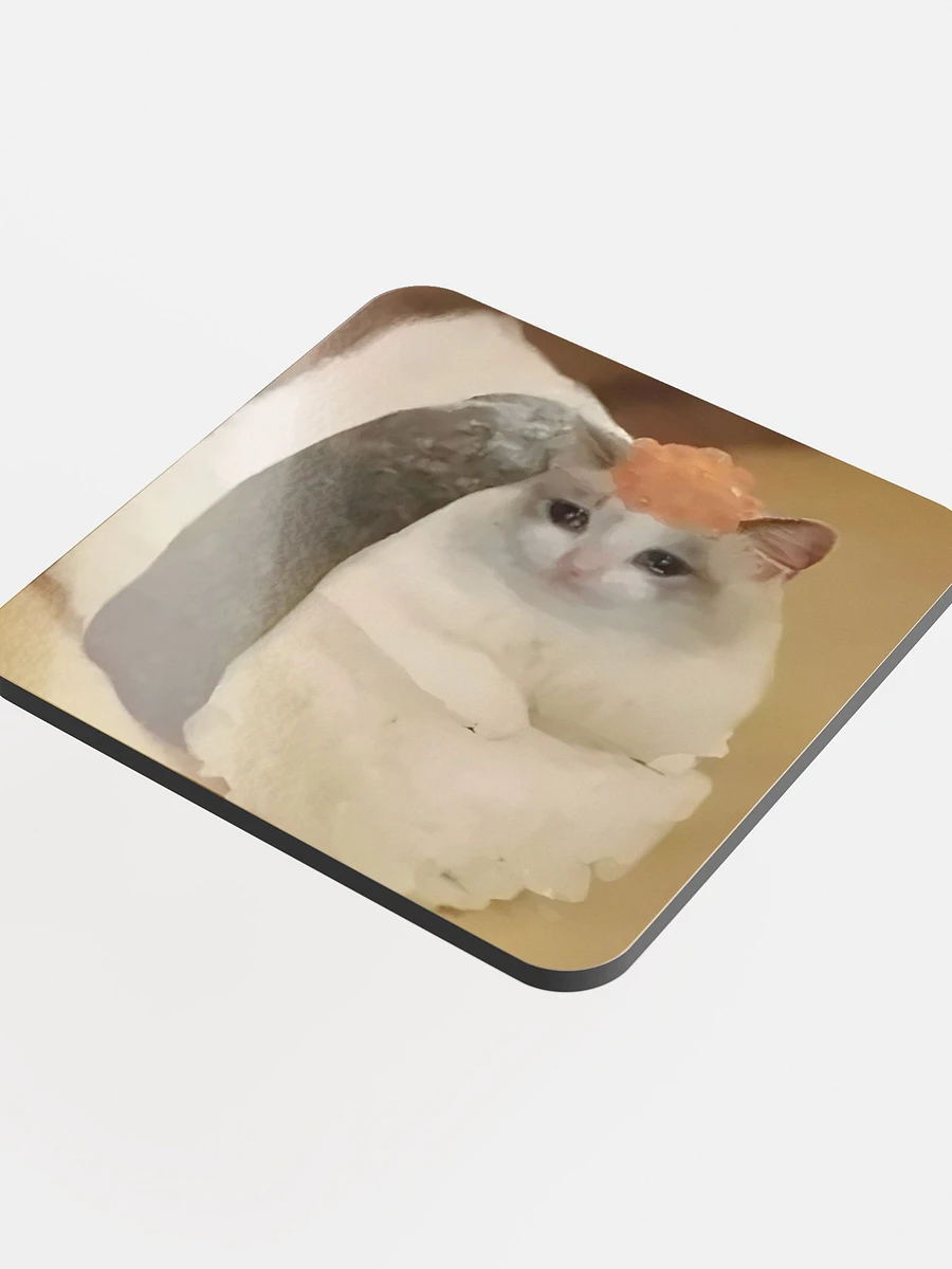 Glossed Cork Coaster: Meme Cats product image (4)