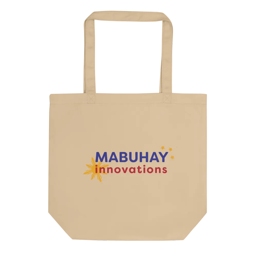 MABUHAY THE ALOHA OF THE PHILIPPINES TOTE: VERSATILE USE, ORGANIC TOTE BAG, PHILIPPINES SHAKA LOGO product image (6)