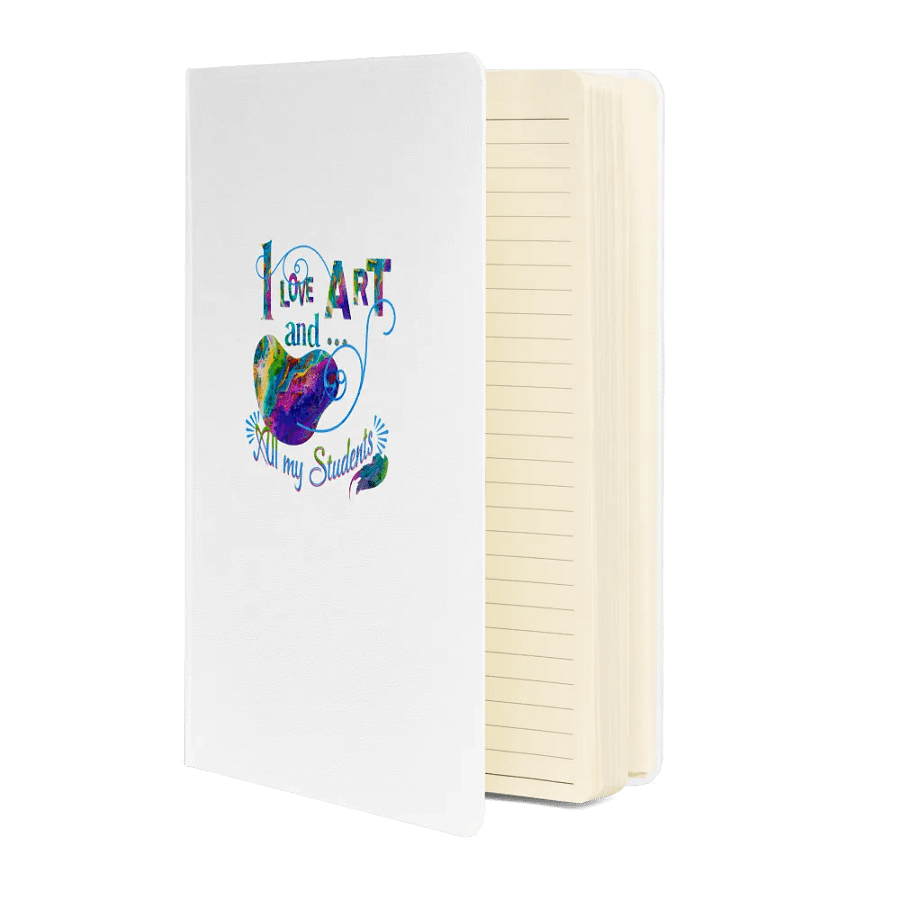 Vibrant ART LOVE Hardcover Notebook FOR ART TEACHERS product image (3)