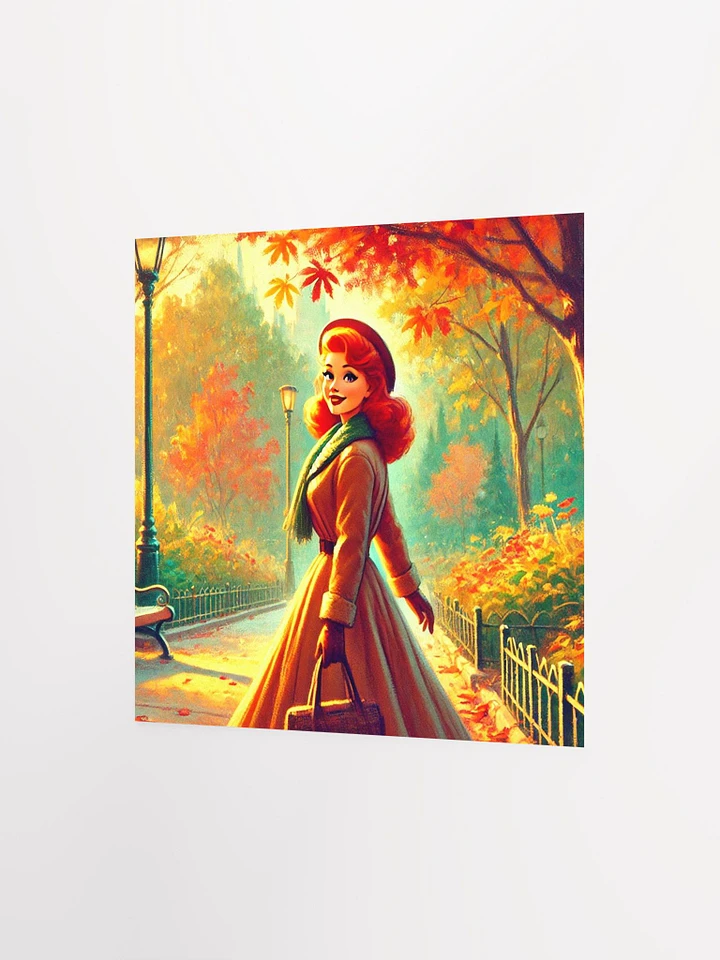 Autumn Stroll Premium Matte Poster product image (6)