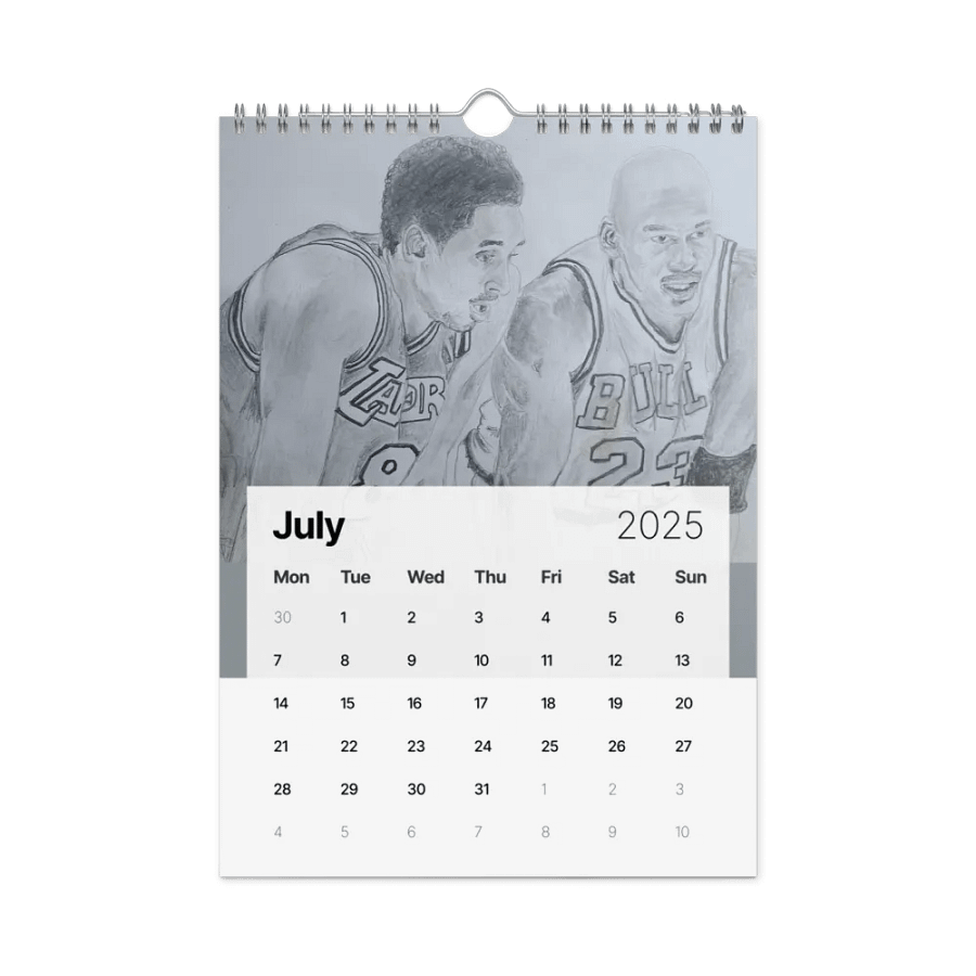 Legends of the Court 2025 Calendar product image (7)