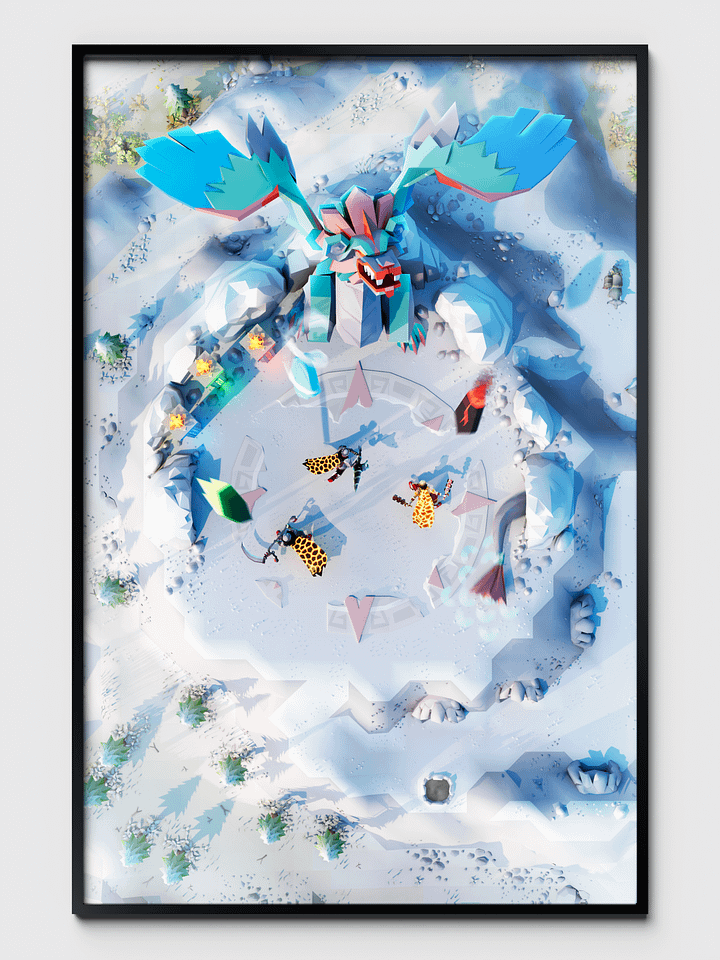 Into the Fray | The Hueycoatl Poster product image (1)