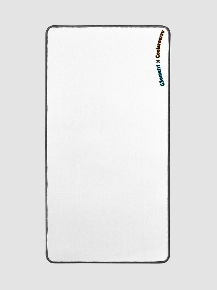 G3ometri X Coolareervv - Mousepad (White) product image (2)