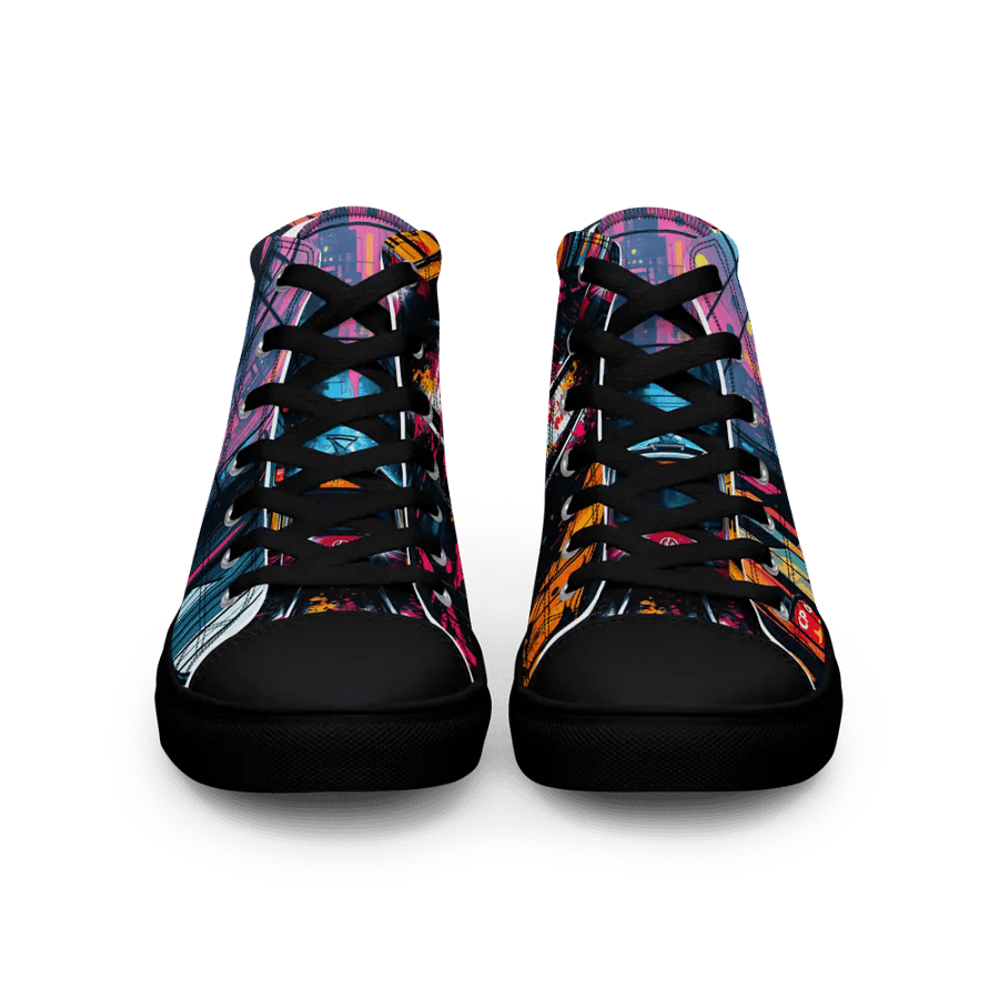 Neon Express women's canvas High Tops product image (3)
