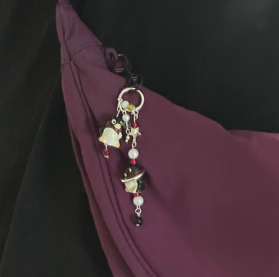 Epic handmade penguin keychain! product image (4)