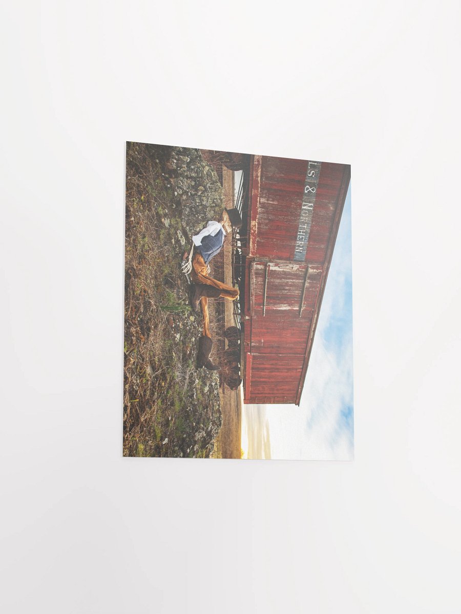 "Waiting for the Train" Ft. Mori - 8x10 Matte Print product image (4)