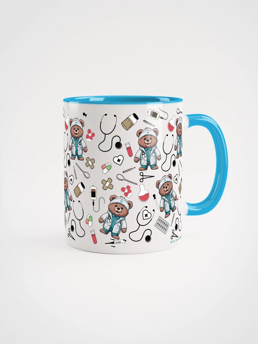 Cute Medical Coat Bear Ceramic Mug product image (6)