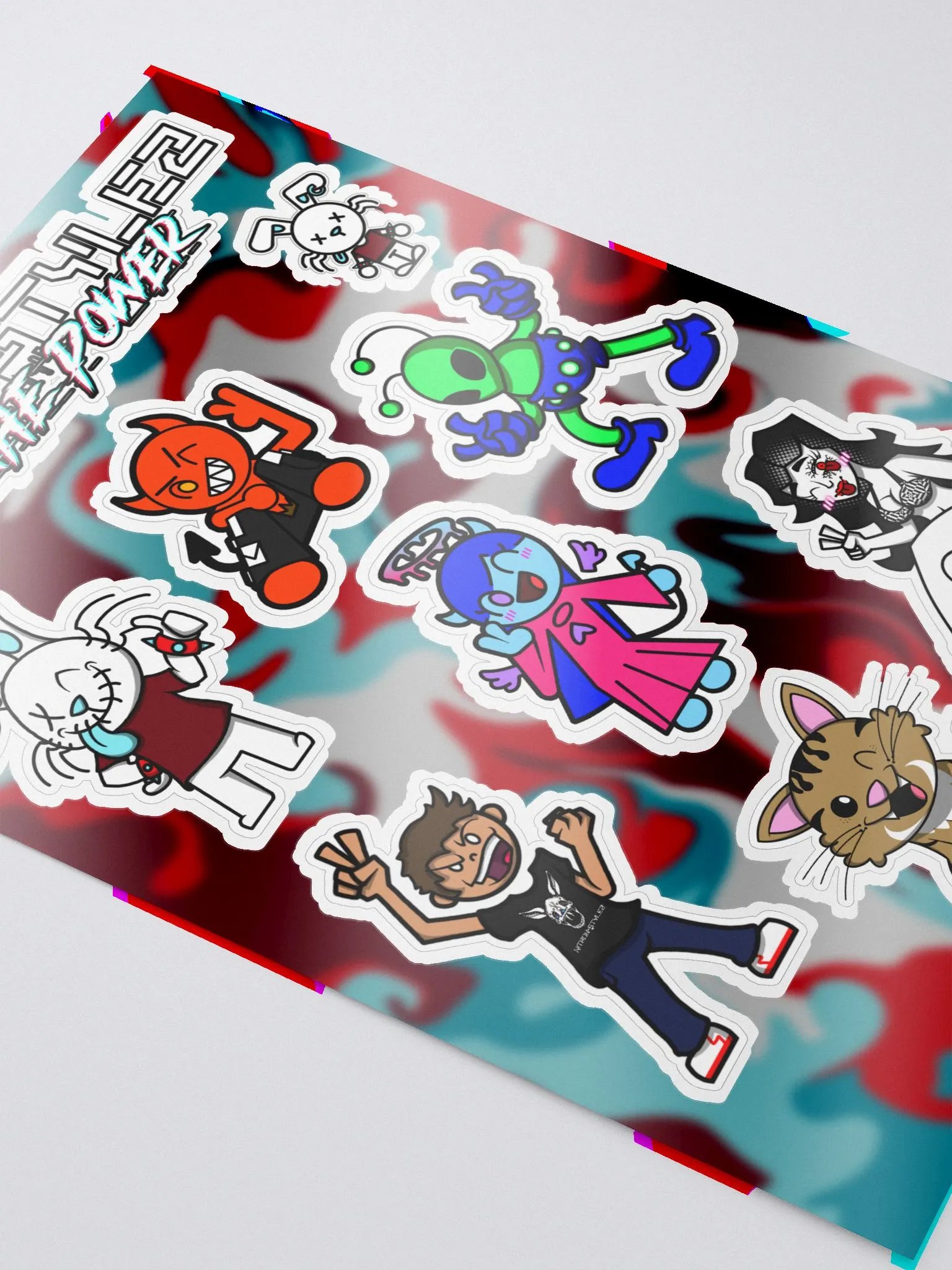 Nitron-Stylez - Character Sticker Sheet product image (3)