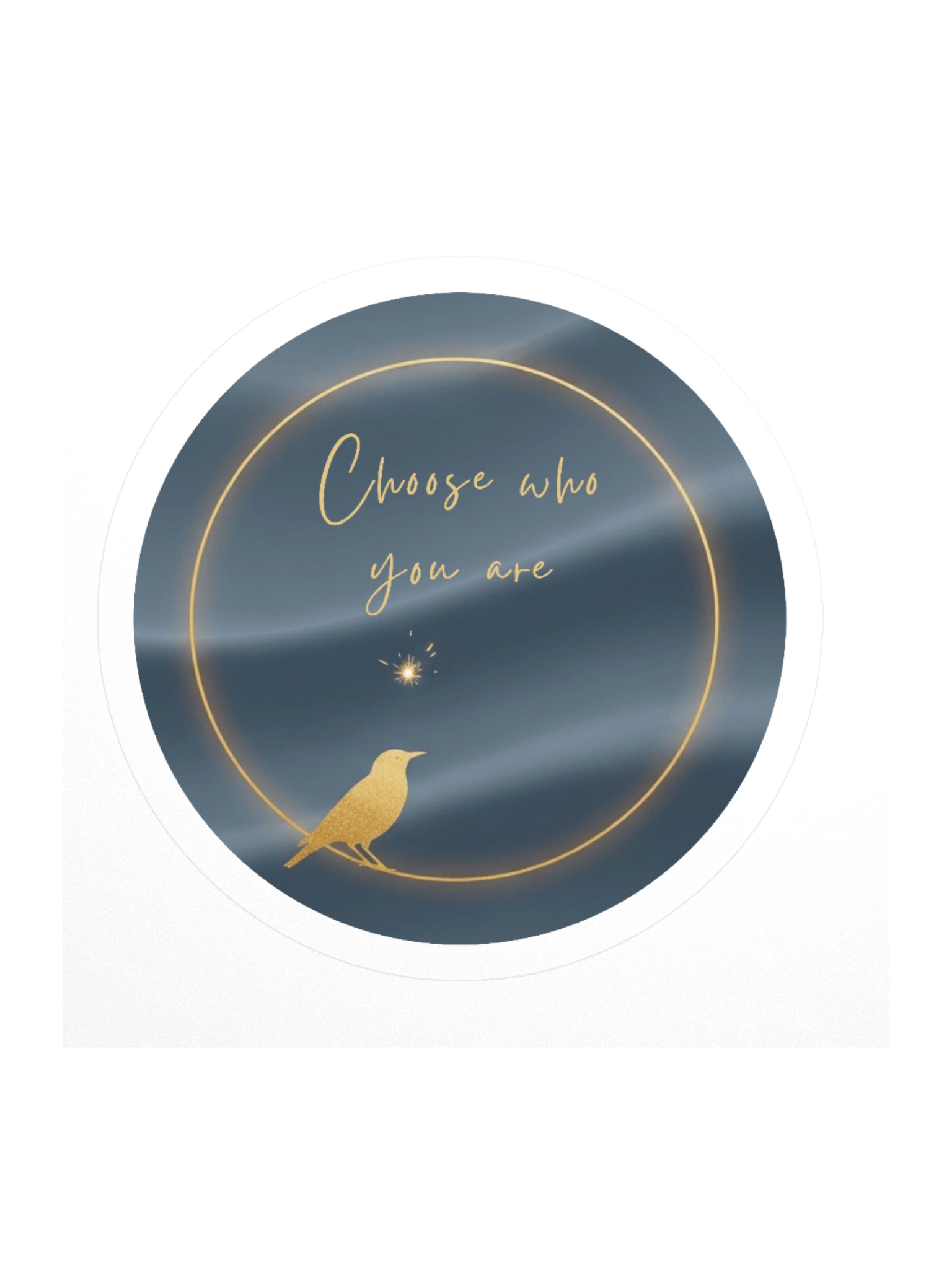 Choose Who You Are — Selkie Starling Sticker product image (2)