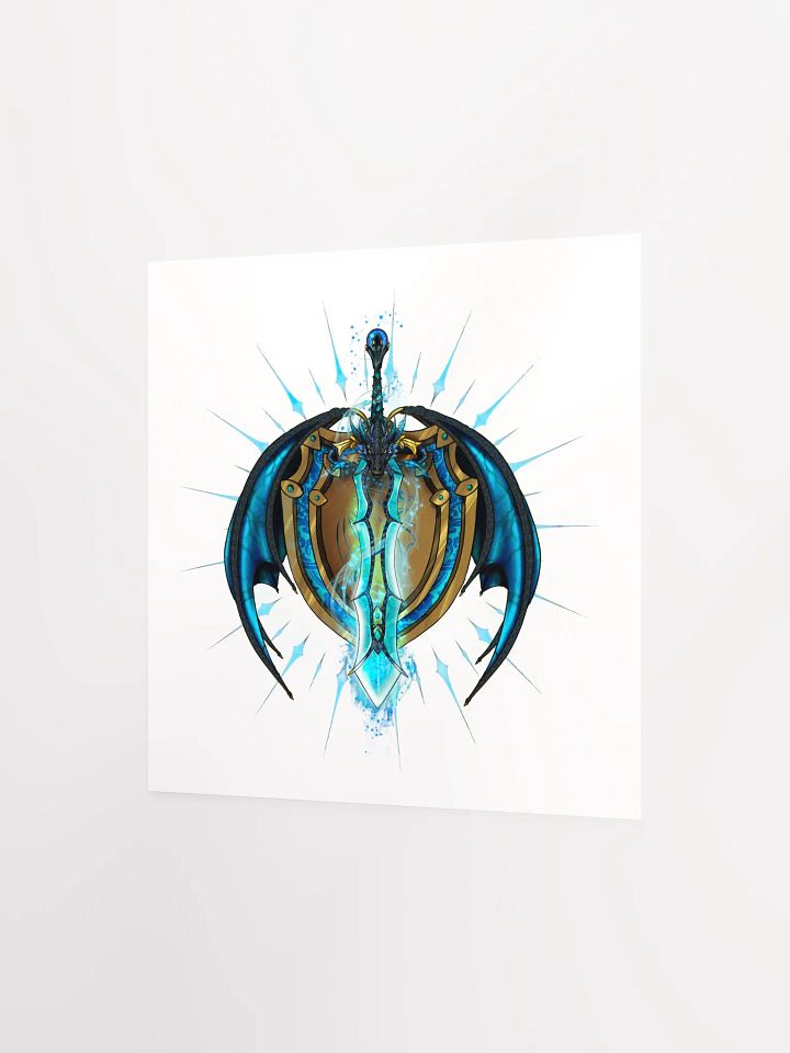 Azure Vanguard Commander Crest Print product image (2)