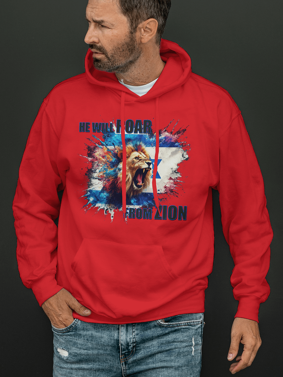 HE WILL ROAR FROM ZION Hoodie product image (39)