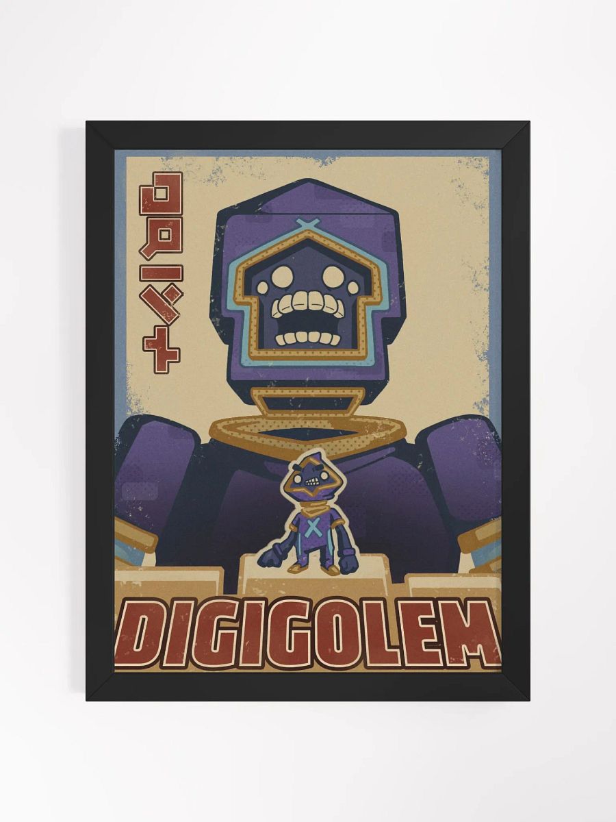 DigiGolem Framed Poster product image (4)